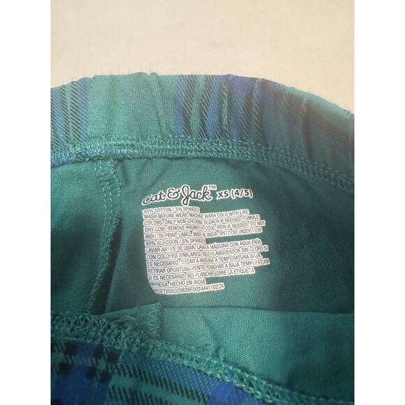 Cat & Jack Girls XS (4/5) Sweater & Leggings Outfit Fall Casual Everyday Plaid - Picture 9 of 9